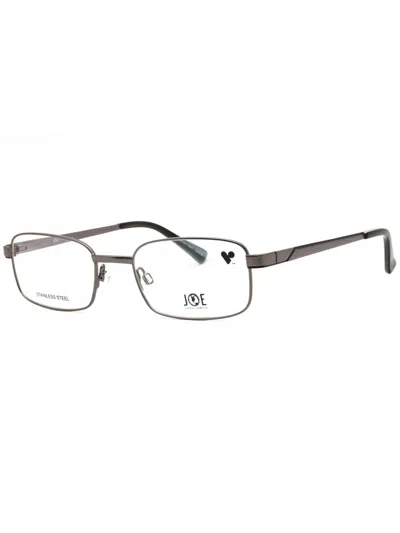 Joe Optical Elevated Rectangle Eyeglasses For Men In Gray