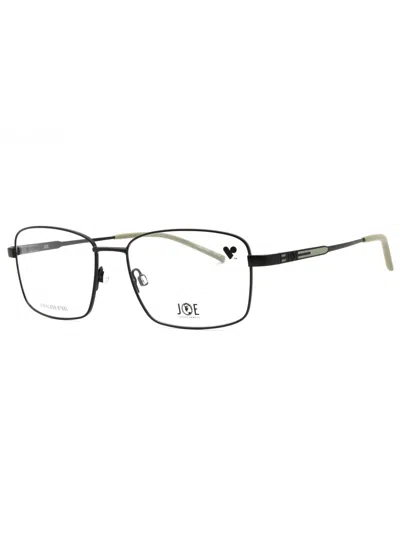 Joe Optical Modern Rectangular Eyeglasses For Men In Black