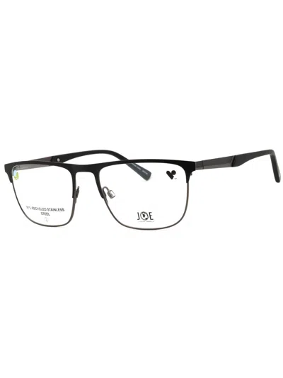 Joe Optical Modern Rectangular Men's Eyeglasses In Black