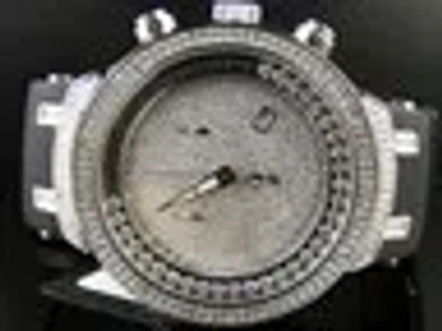 Pre-owned Joe Rodeo Mens /jojo Silver Face Master 242 Diamond Watch 2.2 Ct Jjms21(w) In Dark Gray
