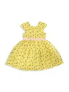 JOE-ELLA BABY & LITTLE GIRL'S FLORAL STRIPED DRESS