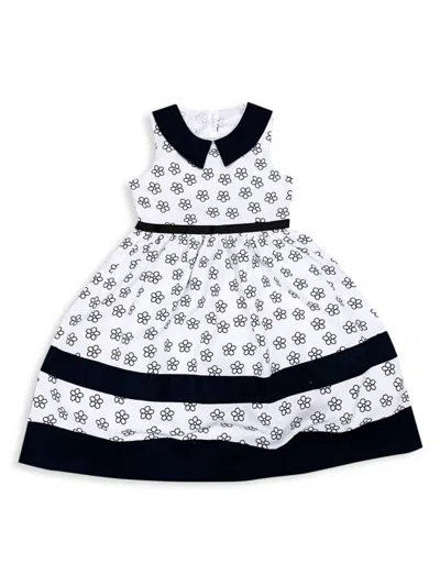 Joe-ella Kids' Baby Girl's & Little Girl's Floral A Line Dress In White