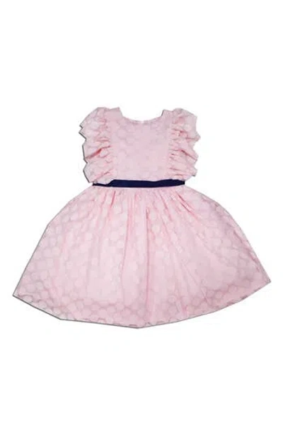 Joe-ella Kids' Polka Dot Dress In Pink