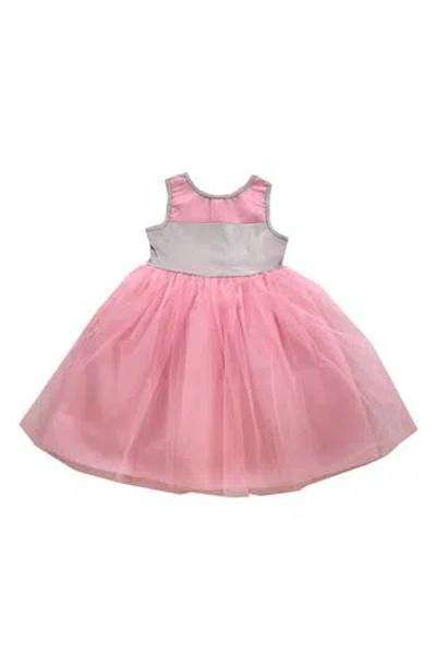 Joe-ella Kids' Tulle Ballerina Dress In Pink