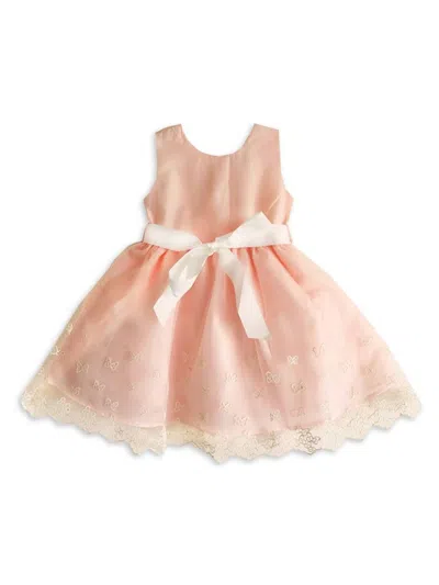Joe-ella Kids' Little Girl's & Girl's Butterfly Dress In Pink