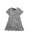Joe-ella Little Girl's & Girl's Marisa Dress In Black Multi