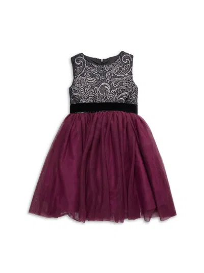 Joe-ella Kids' Joe Ella Girl's Rosalina Embroidery Dress