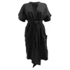 Joeleen Torvick Women's Bliss Tunic Dress - Black In Black