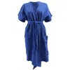 Joeleen Torvick Women's Blue Bliss Tunic Dresss - Royal In Blue