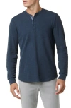 JOE'S DOUBLE FACE THERMAL HENLEY SHIRT