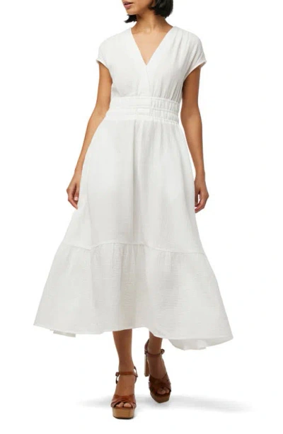 Joe's Gauze Maxi Dress In Ivory