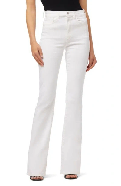 Joe's High Rise Bootcut Jeans In White