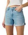 Joe's Jeans The Joey Cuffed Denim Shorts In Taken