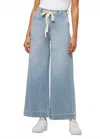 Joe's Jeans The Addison High Rise Cropped Wide Leg Jeans In Admiration In Blue