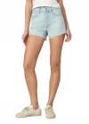 Joe's Jeans Alex High Waist Short In Down Play In Blue