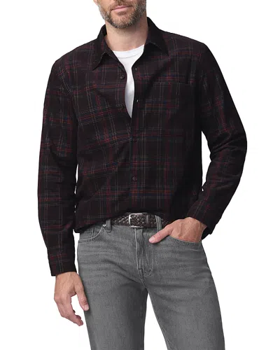 Joe's Jeans Baby Corduroy Plaid Classic Fit Shirt In Brown