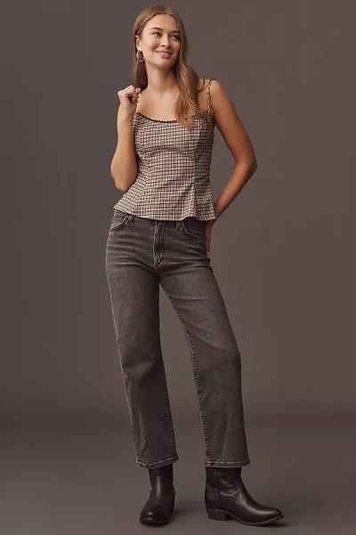 Joe's Jeans Blake High-rise Wide-leg Jeans In Multi