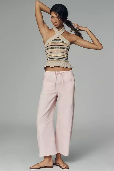 Joe's Jeans Bowie Pull-on Pants In Pink