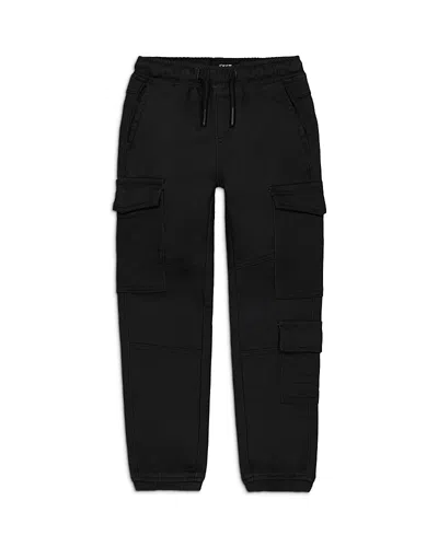 Joe's Jeans Boys' Legend Stretch Twill Pull On Cargo Pants - Big Kid In Black