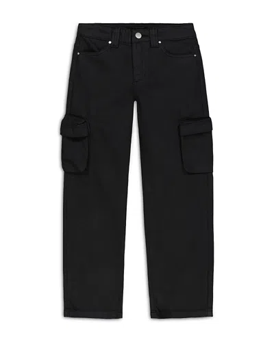 Joe's Jeans Boys' Maxwell Baggy Utility Cotton Twill Pants - Big Kid In Black