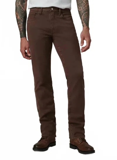 Joe's Jeans Brixton Straight & Narrow Jean In Chocolate Martini In Brown
