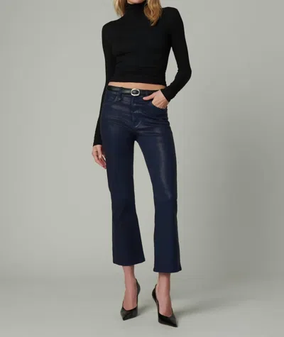 Joe's Jeans Callie Coated Bootcut Jeans In Navy