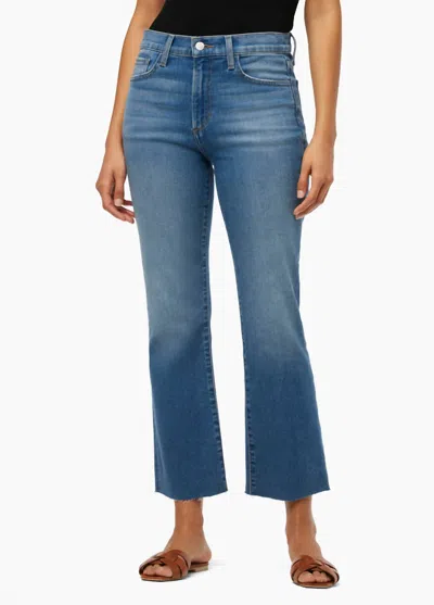 Joe's Jeans Callie Cropped Bootcut Raw Hem Jeans In Glimpse In Multi