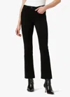 Joe's Jeans Callie Boot Jean With Raw Hem In Black In Black