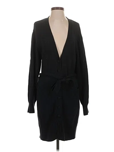 Pre-owned Joe's Jeans Cardigan Sweater In Black