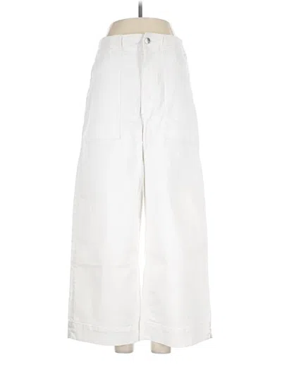 Pre-owned Joe's Jeans Cargo Pants In White