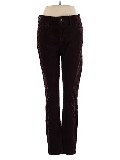 Pre-owned Joe's Jeans Casual Pants In Burgundy
