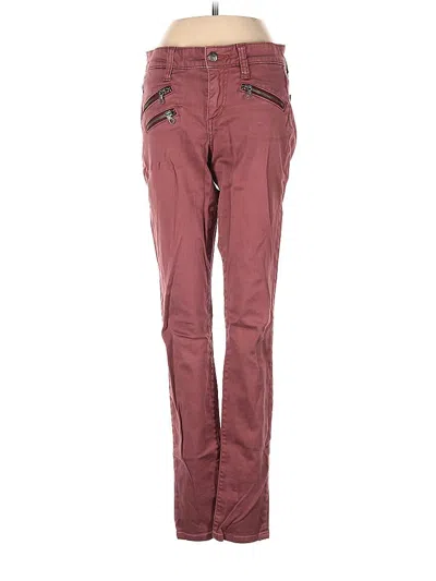 Pre-owned Joe's Jeans Casual Pants In Burgundy