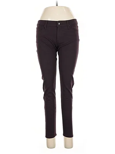 Pre-owned Joe's Jeans Casual Pants In Burgundy