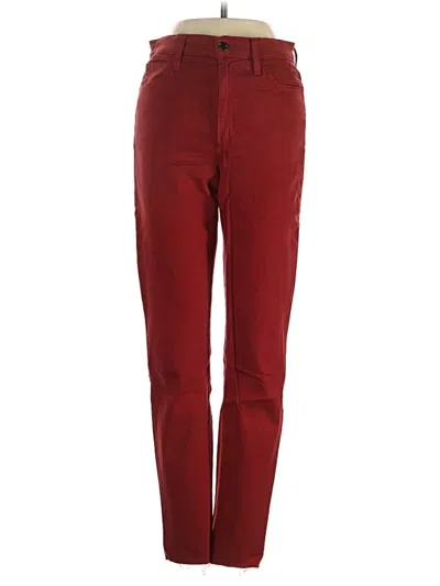Pre-owned Joe's Jeans Casual Pants In Burgundy