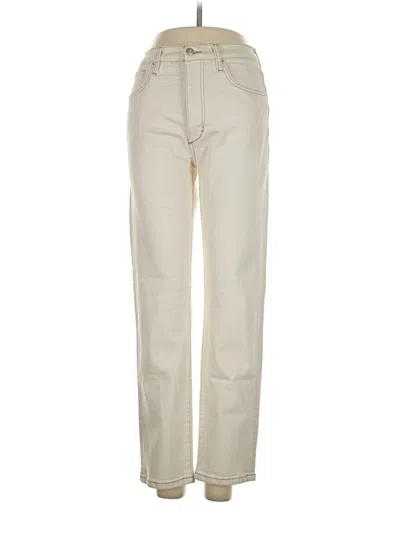 Pre-owned Joe's Jeans Casual Pants In Ivory