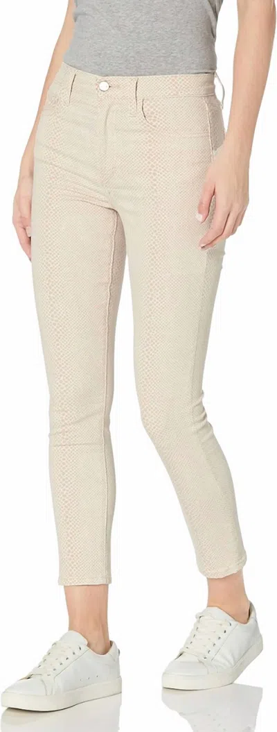 Joe's Jeans Charlie Crop Printed Jean In Meadow Snake Hush In Multi
