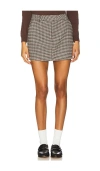 Joe's Jeans Chloe Tailored Mini Skirt In Black
