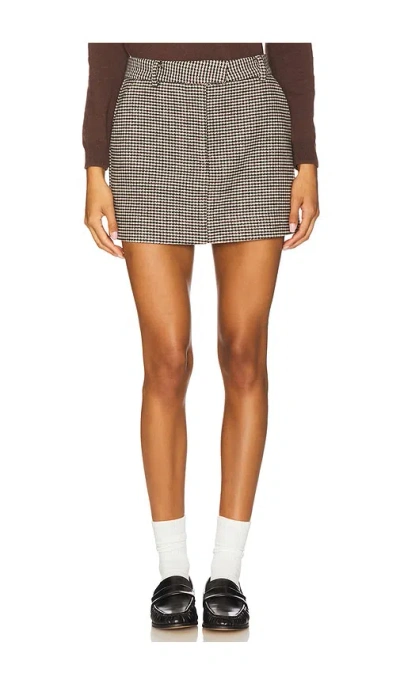 Joe's Jeans Chloe Tailored Mini Skirt In Black