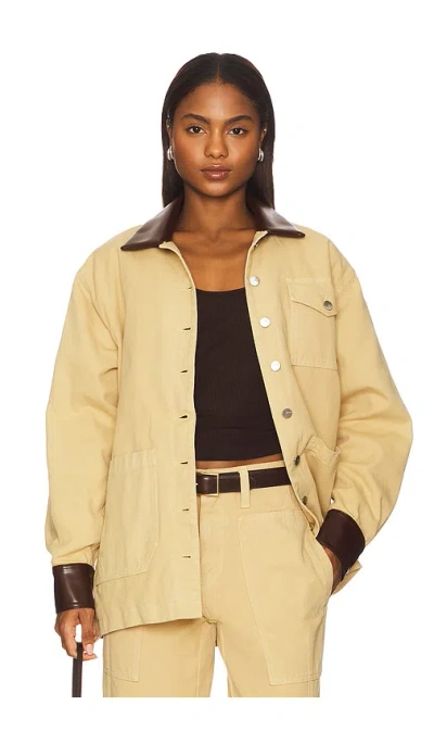 Joe's Jeans Chore Jacket In Yellow