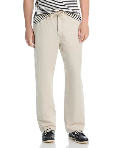 Joe's Jeans Clarkson Slim Fit Linen Pants In Brown
