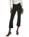 Joe's Jeans Corduroy High Rise Black Rise Crop Bootcut Jean In Black