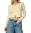 Joe's Jeans Dani Cashmere Cardigan In Anise Flower In Multi