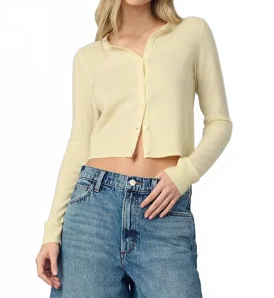 Joe's Jeans Dani Cashmere Cardigan In Anise Flower In Multi