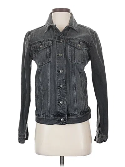 Pre-owned Joe's Jeans Denim Jacket In Gray
