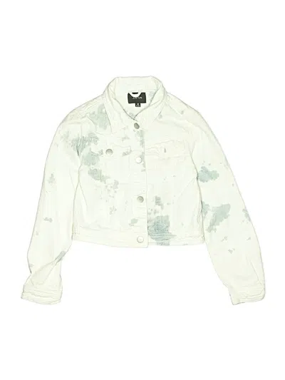 Pre-owned Joe's Jeans Kids' Denim Jacket In White