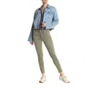 Joe's Jeans Denim Mid Rise Skinny Jeans In Green In Green