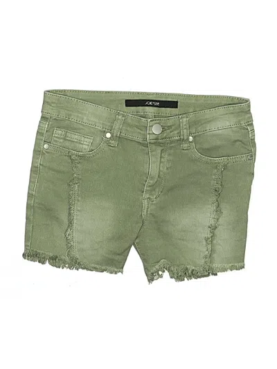 Pre-owned Joe's Jeans Kids' Denim Shorts In Green