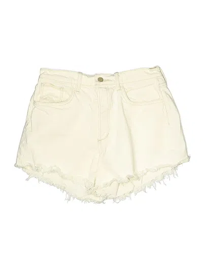 Pre-owned Joe's Jeans Denim Shorts In White