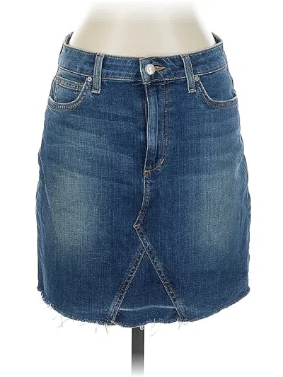 Pre-owned Joe's Jeans Denim Skirt In Blue