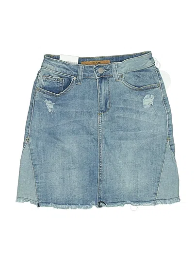 Pre-owned Joe's Jeans Kids' Denim Skirt In Blue
